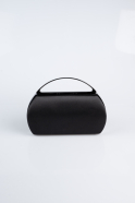 Sac de Soirée Luxe Satin Noir V351