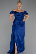 Robe De Soirée Grande Taille Satin Longue Parlement ABU1626
