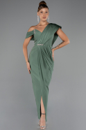 Robe De Cérémonie Midi Turquoise ABK2423