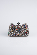 Sac De Soirée Luxe Pierreux Rinçage SH828