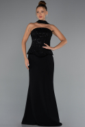 Robe de Soirée Longue Noir ABU5320
