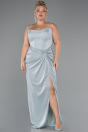 Robe De Soirée Grande Taille Longue Menthe ABU5340