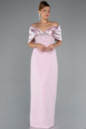 Robe de Soirée Longue Poudre ABU5352
