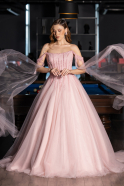 Robe Haute Couture Longue Poudre ABU5466