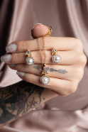Set D'Accessoires Blanc-Gold UK600
