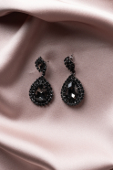 Boucle D'Oreille Anthracite UK912