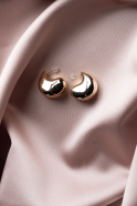 Boucle d'Oreille Or-Rose séchée UK943