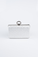 Sac de Soirée Luxe A motifs Argent SH858
