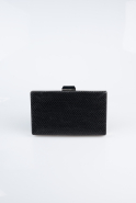 Sac de Soirée Luxe A motifs Noir SH859