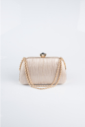Sac de Soirée Luxe Coupe Au Laser Or SH860