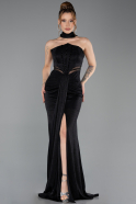Robe de Soirée Longue Noir ABU5560