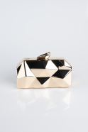 Sac de Soirée Luxe Métal Doré SH921