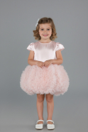 Robe de Soirée Enfants Courte Poudre ABK2502