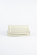 Sac De Soirée Luxe Cuir Menthe KC409