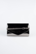 Sac de Soirée Luxe Avec Mirroir Platine KC117