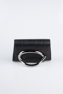 Sac de Soirée Luxe Coupe Au Laser Noir KC790