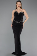 Robe de Soirée Longue Noir ABU5610