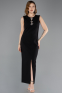 Robe De Soirée Courte Noir T2563