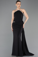 Robe de Soirée Longue Noir ABU5737