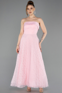 Tenue de Soirée Midi Dantelle Poudre ABK2538