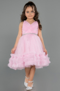 Robe de Soirée Enfants Courte Poudre ABK2567