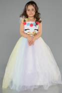 Robe de Soirée Enfants Longue Rinçage ABU5908