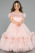 Robe de Mariage Pour Enfant Longue Poudre ABG183