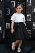 Jupe Fille Noir KT201