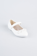 Chaussure D’enfant Cuir Blanc SE201