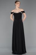 Robe de Soirée Longue Noir ABU5938