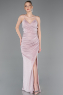 Robe de Soirée Longue Poudre ABU6008