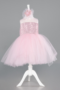 Robe de Soirée Enfants Courte Poudre ABK2572
