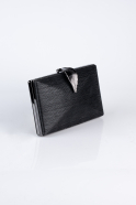 Sac de Soirée Luxe Coupe Au Laser Noir KC713