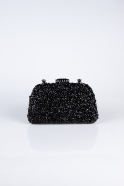 Sac de Soirée Luxe Plâtre Noir SH839