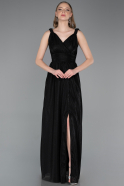 Robe de Soirée Longue Noir ABU6045