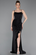 Robe de Soirée Longue Noir ABU6082