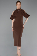 Tenue De Soirée Midi Brun ABK2517
