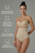 Gaine Ventre Plat & Taille Galbée Vison EM2009