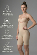 Body Gaine Sculptante Vison EM2038