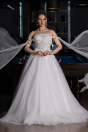 Robes de Mariage Longue Blanc ABG192