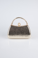 Sac de Soirée Luxe Cristal Or KC752
