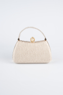 Sac de Soirée Luxe A motifs Or KC752