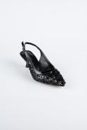 Stiletto Squameuse Noir ABP2107