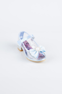 Chaussure D’enfant Peau Bleu HRB1031