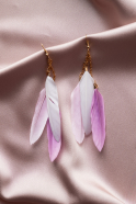 Boucle D'Oreille Violet UK944