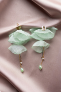 Boucle d'Oreille Menthe UKP1191