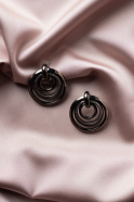 Boucle d'Oreille Platine UKP1199