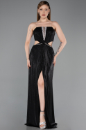 Robe de Soirée Longue Noir ABU6127