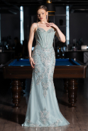 Robe Haute Couture Longue Menthe ABU6116