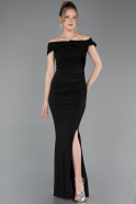 Robe de Soirée Longue Noir ABU6151